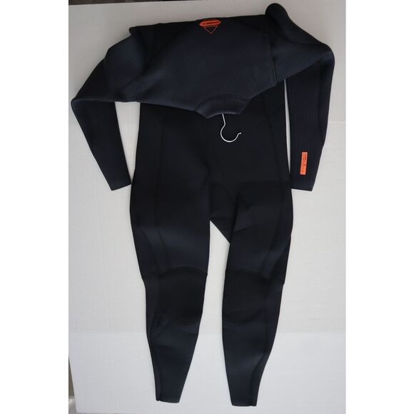O'NEILL 5349-A00 Women's Sz 12 Black Hyperfreak 4/3mm Chest Zip Full L/S Wetsuit - Picture 7 of 7